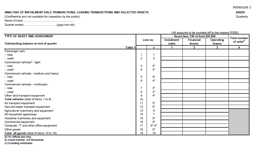 Form BA 920 (page 1)