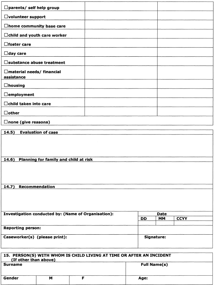 R261 Form 23 viii