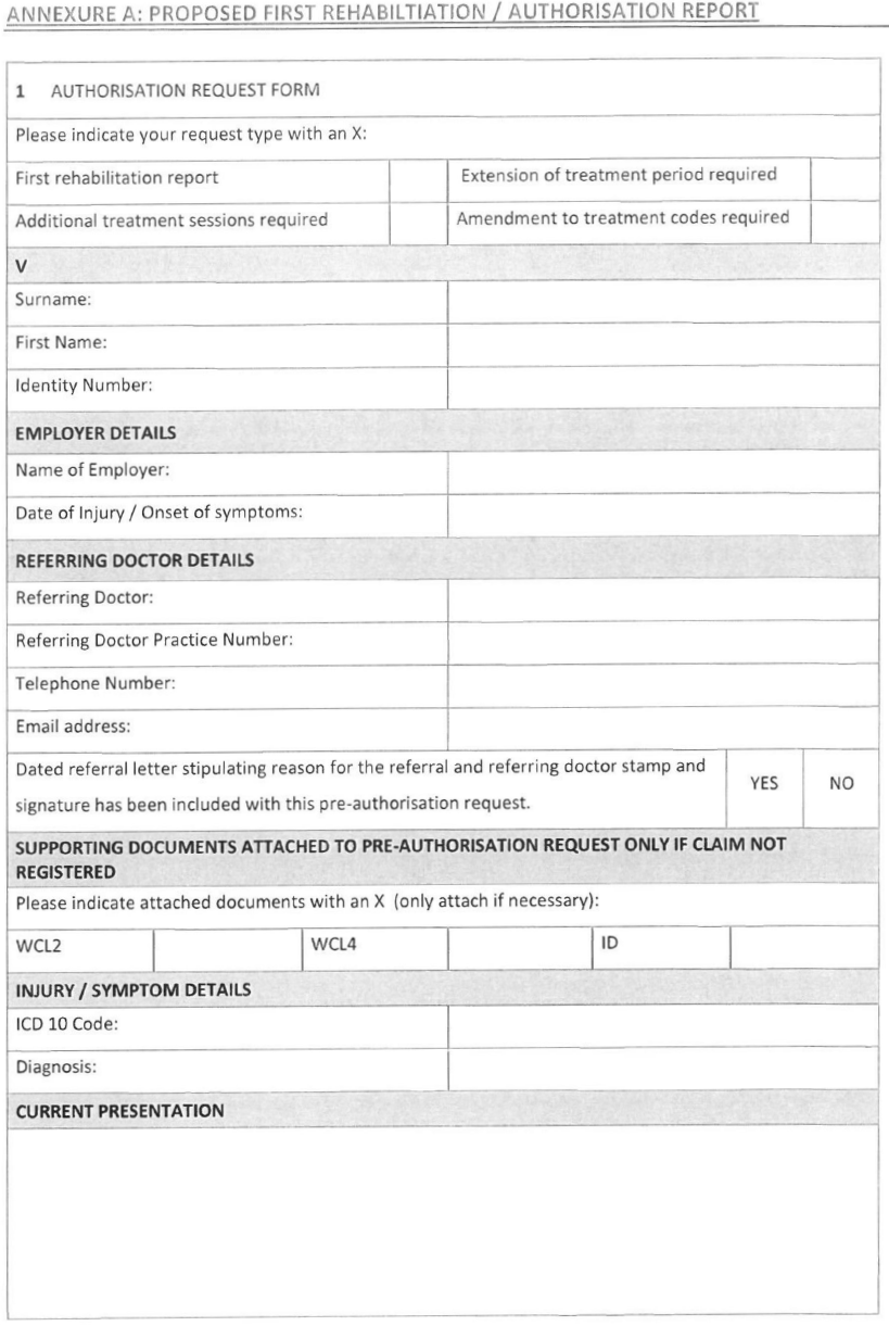 N189 Annexure B Proposed First Rehabilitation Authorisation report