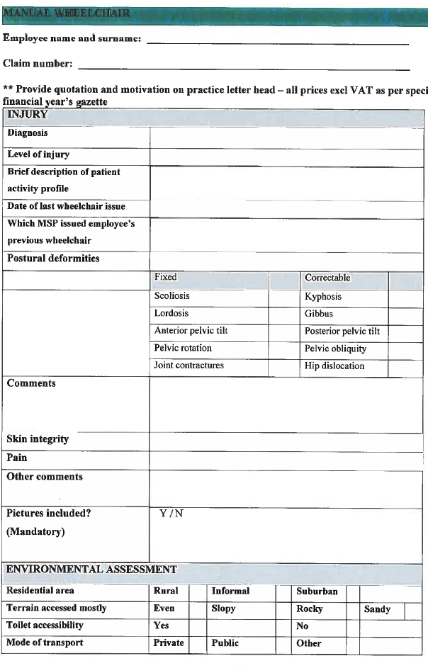 GN1700 O&P Supply Protocol Form 7 Specific Forms (6)