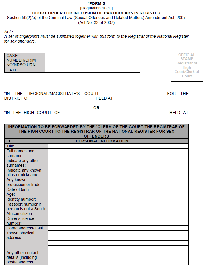 R561 Form 5 Annex B i