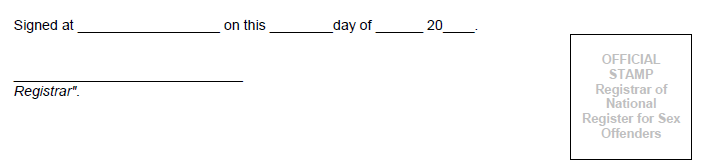 R561 Form 9A Annex B ii