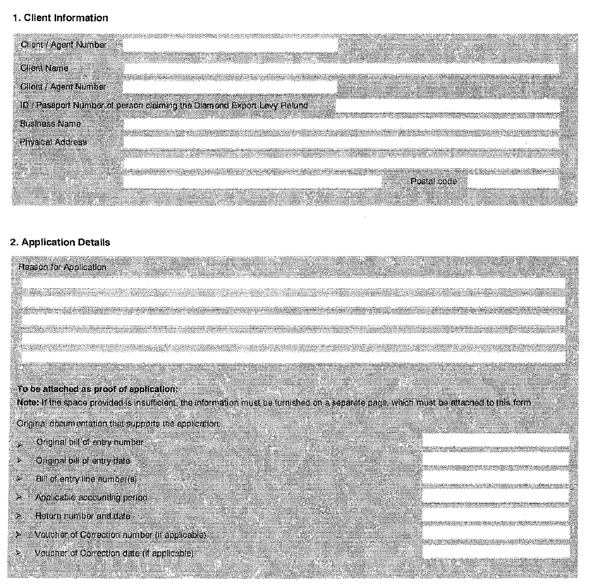 Form DL66