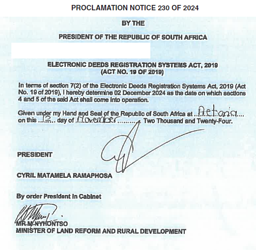 Pro230 Commencement of Section 4 and 5