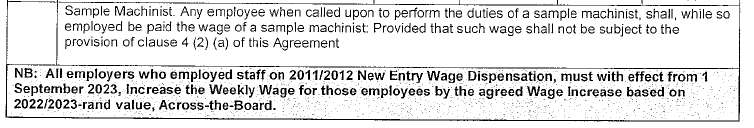 R4360 Part D new wage schedule v