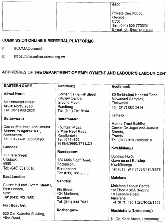 R3318 Schedule One iii