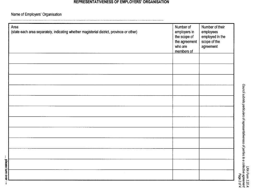 LRA Form 3.20A  (Page 2)