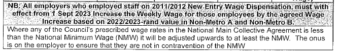 R4360 Part I 4(1) new wage schedule iv