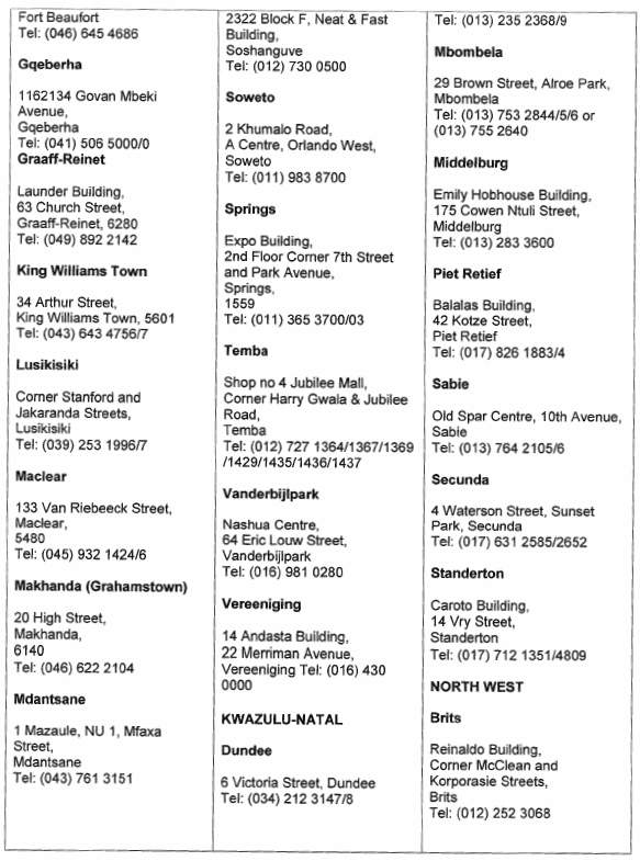 R3318 Schedule One iv