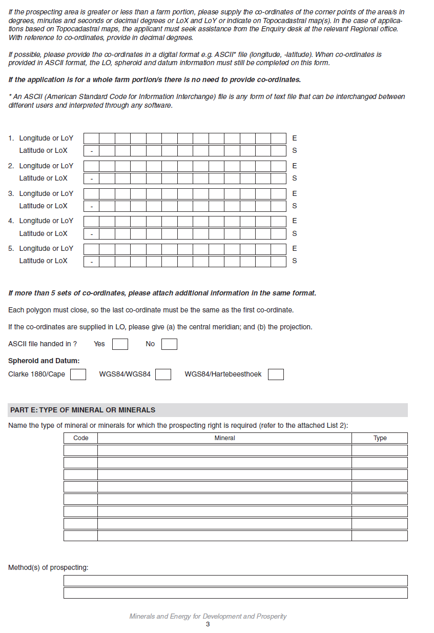 Annexure I Form B (3)