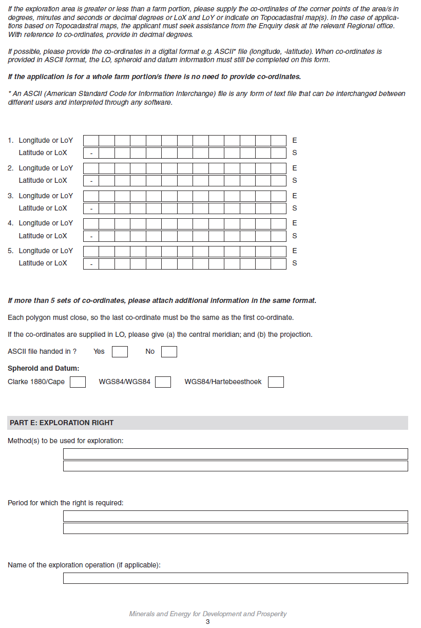 Annexure I Form M (3)