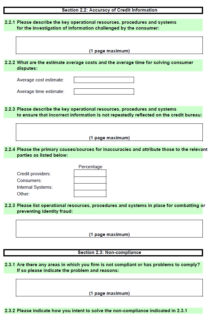 NCR Form 43 (Page 2)