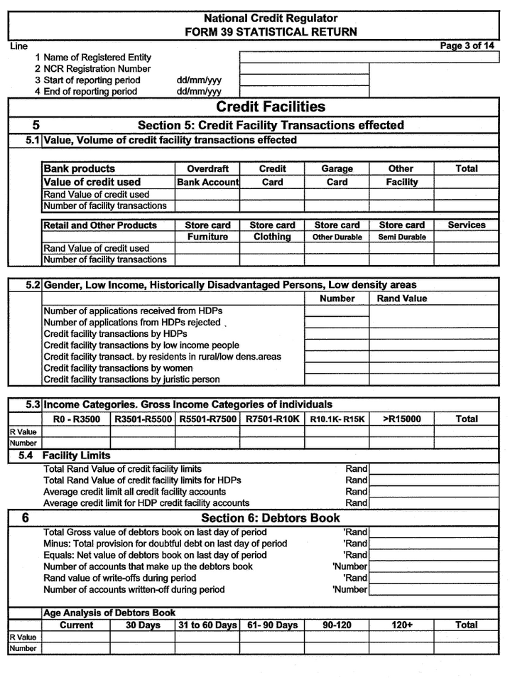 NCR Form 39 (Page 3)