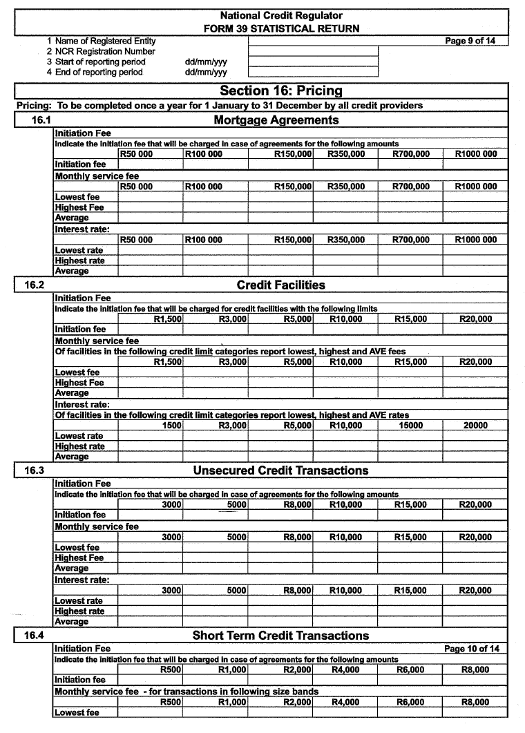 NCR Form 39 (Page 9)