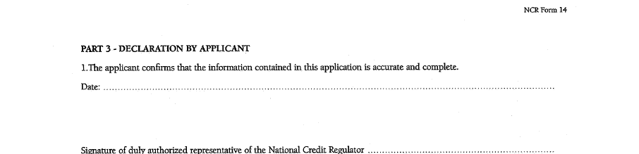 NCR Form 14 (Page 2)