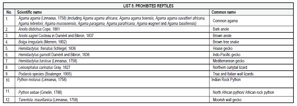 N864 Notice 4 List 5