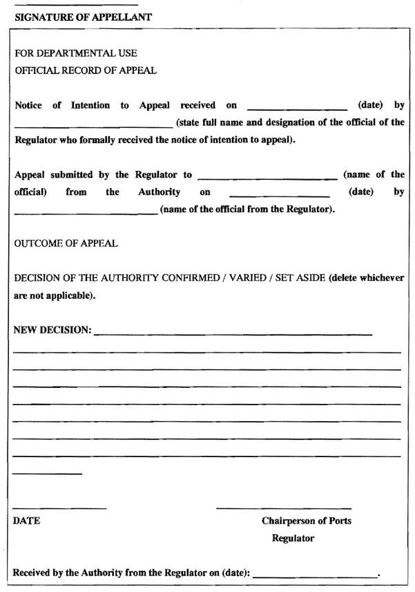 N826 Form 2 Notice of Intention to Appeal pg 4