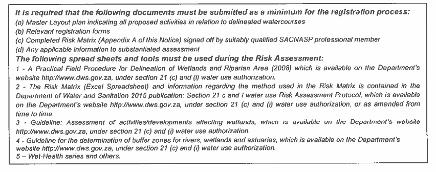 N4167 Submission of documents for Registration